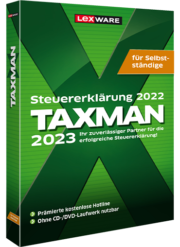 Lexware TAXMAN 2023 für Selbstständige | Windows