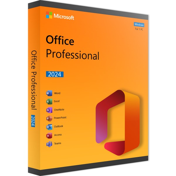 Microsoft Office 2024 Professional | Windows | Accountgebunden